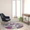 Flash Furniture Purple 5' x 5' Round Abstract Design Area Rug ACD-RGTRZ860-55-PU-GG - alternate 7